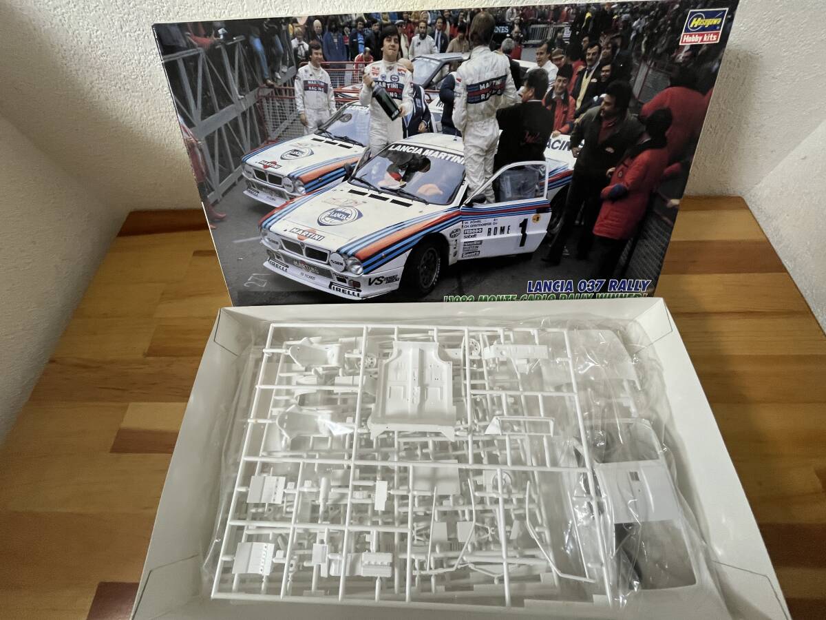 ハセガワ１/24 　CR-3１　ランチア　０３７　ラリー　'198３ モンテカルロラリー　ウィナー’
