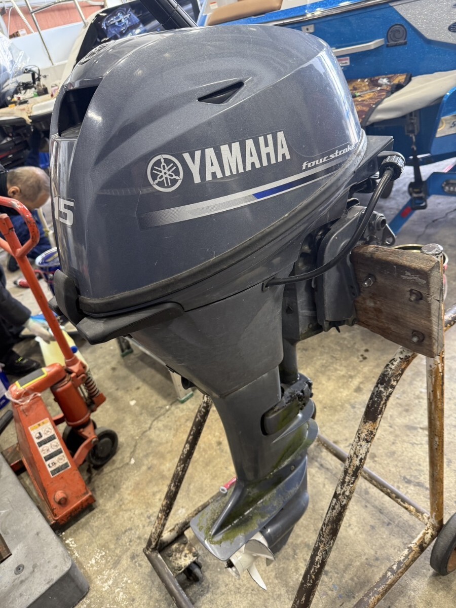 YAMAHA ヤマハ F15CWH 15馬力船外機 淡水のみ使用 YAMAHA ヤマハ F15CWH 15馬力船外機 淡水のみ使用