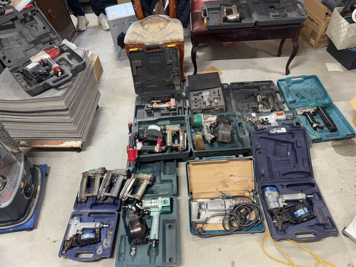 エアー工具　大工道具　まとめて　動作未確認