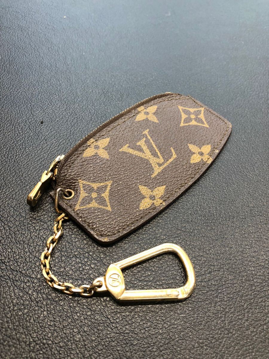 LOUIS VUITTON ルイヴィトン モノグラム　ポシェットクレ コインケース 小銭入れ