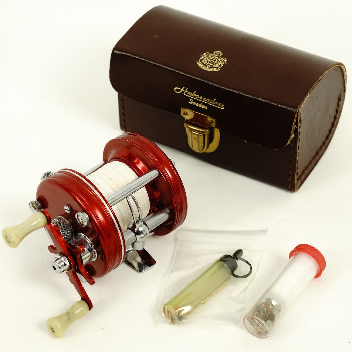 現状品 ABU Ambassadeur 5000 266858 リール ケース付き [N7953 現状品 ABU Ambassadeur 5000 266858 リール ケース付き [N7953