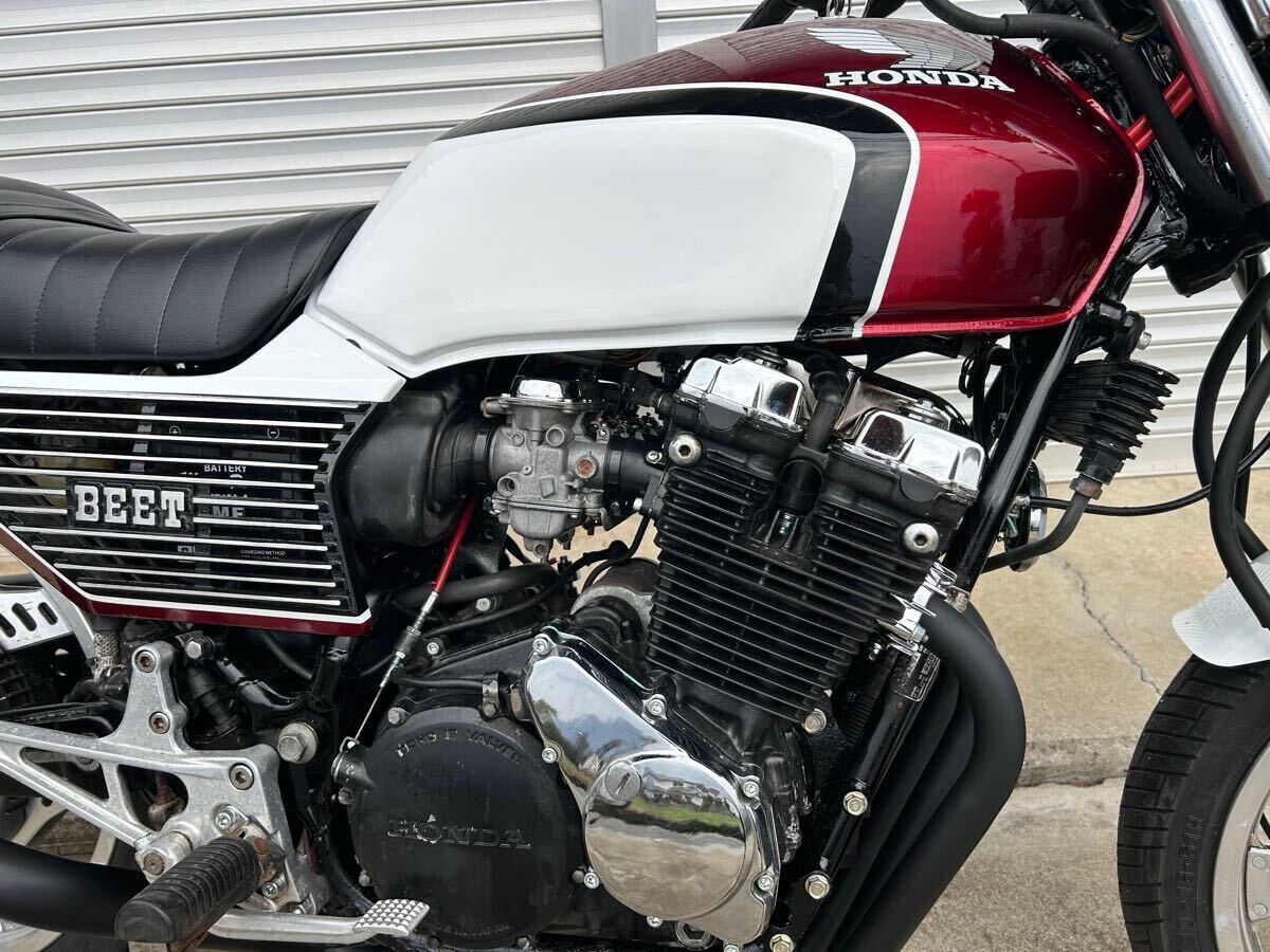 CBX550F 車検3年付き 1型赤白カラー 動画有り 室内保管 検/PC04 CBX550F 車検3年付き 1型赤白カラー 動画有り 室内保管 検/PC04