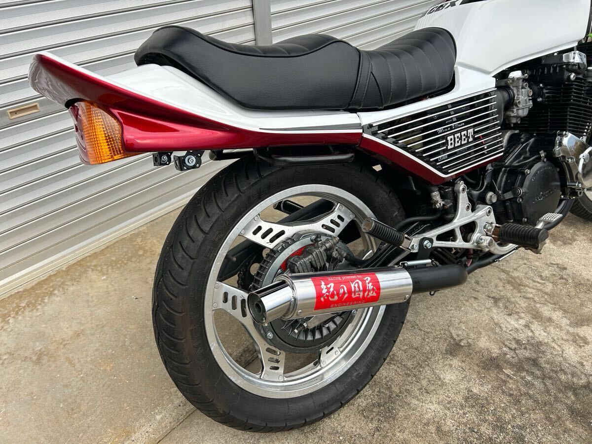 CBX550F 車検3年付き 1型赤白カラー 動画有り 室内保管 検/PC04 CBX550F 車検3年付き 1型赤白カラー 動画有り 室内保管 検/PC04