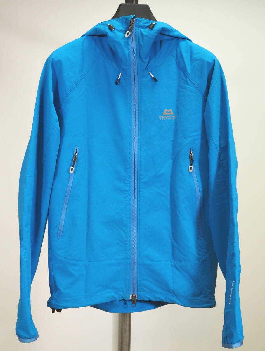 MOUNTAIN EQUIPMENT マウンテンイクイップメントGLENSHEE HOODY ソフトシェルジャケットXS水色