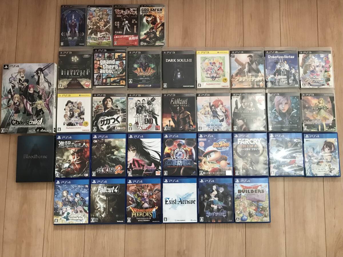 1円スタート プレイステーション4 PS4 PS3 PSP ソフト まとめて 1円スタート プレイステーション4 PS4 PS3 PSP ソフト まとめて