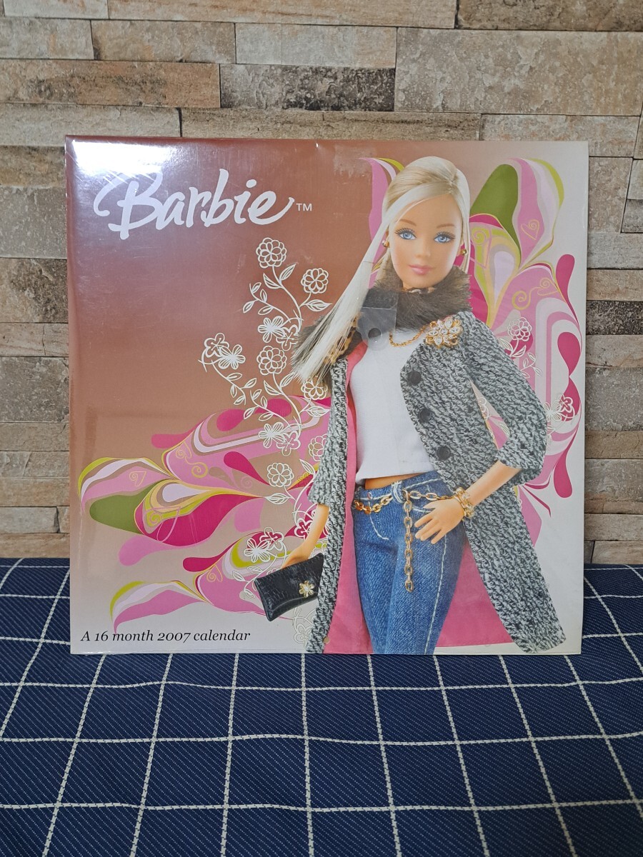  нераспечатанный Barbie A 16 month 2007 Barbie календарь 