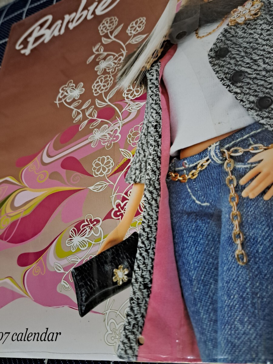  нераспечатанный Barbie A 16 month 2007 Barbie календарь 