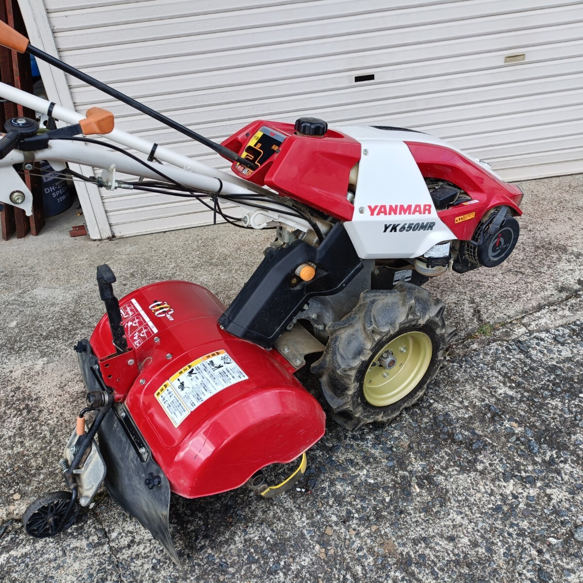 ヤンマー YANMAR 耕運機 YK650MR・ZL 農用トラクター歩行型 中古 ヤンマー YANMAR 耕運機 YK650MR・ZL 農用トラクター歩行型 中古