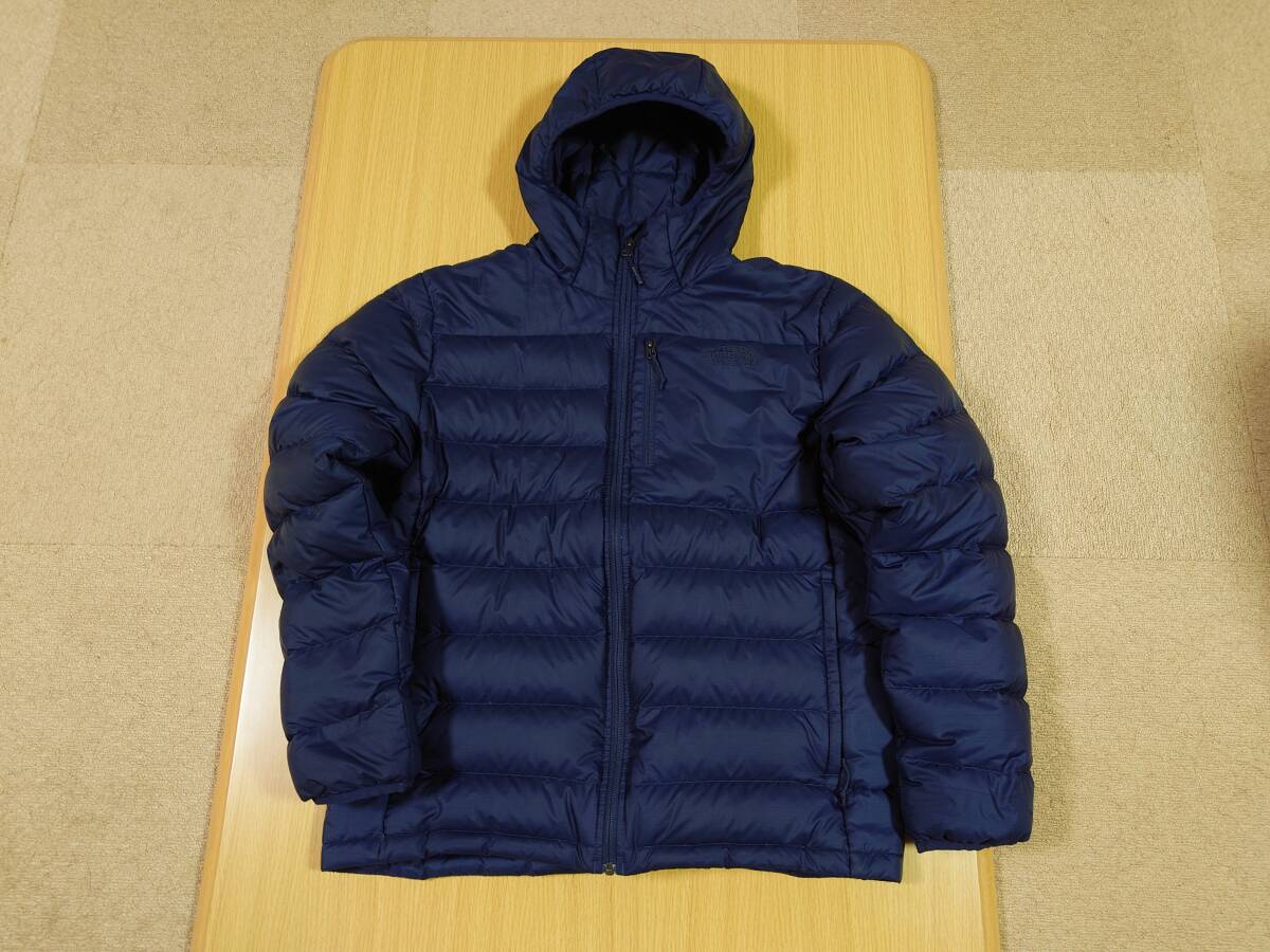 ノースフェイス ダウンジャケット メンズ　Lサイズ　ネイビー　ND51906Z 中古品