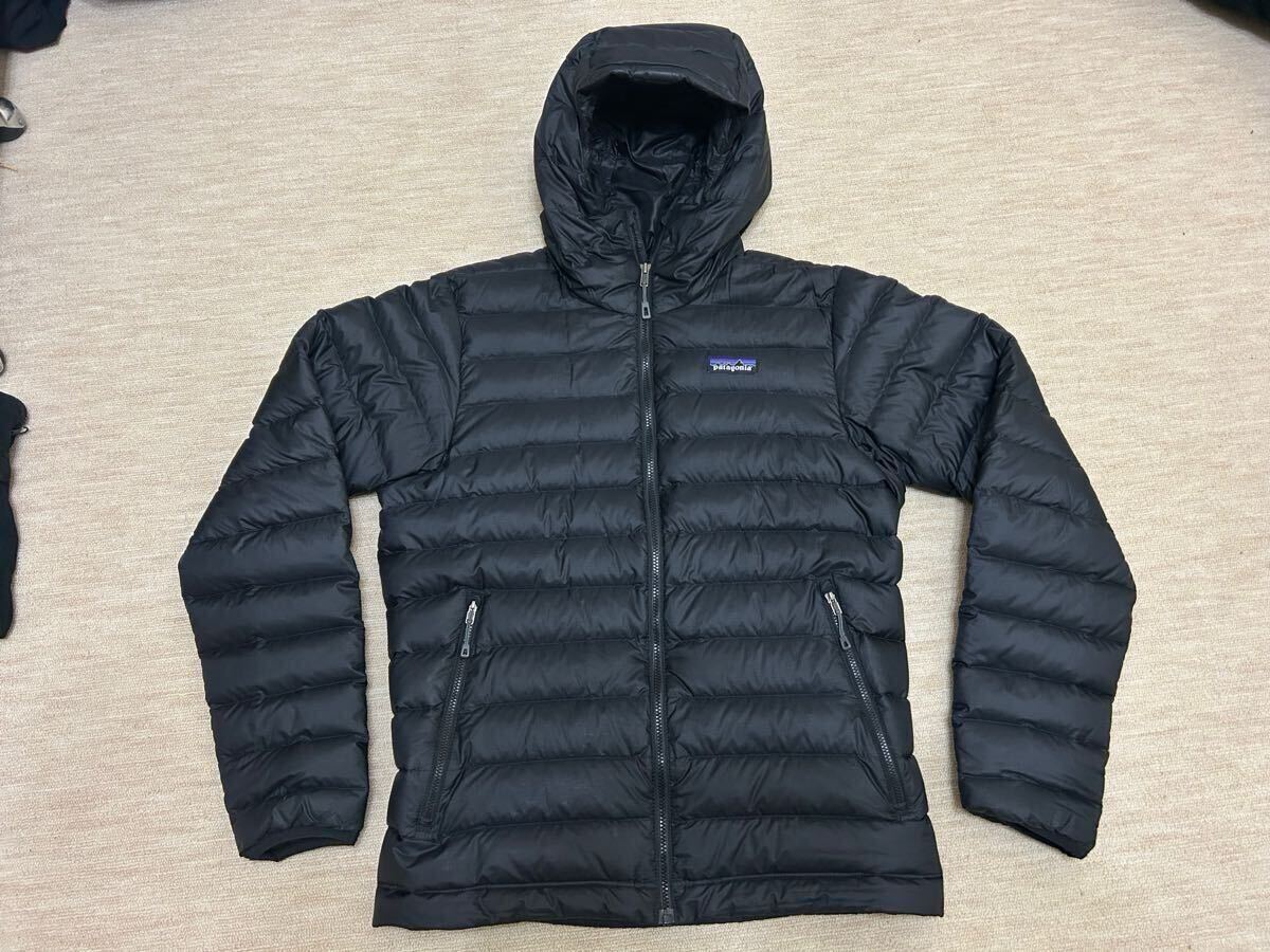 patagonia パタゴニア ダウンセーターフーディー Down Sweater Hoody ブラック メンズXSサイズ 美品 84701
