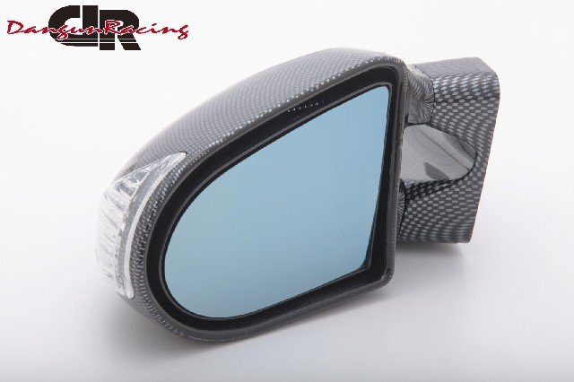  door mirror aero mirror LED carbon mirror surface electric adjustment right steering wheel car Opel Calibra 