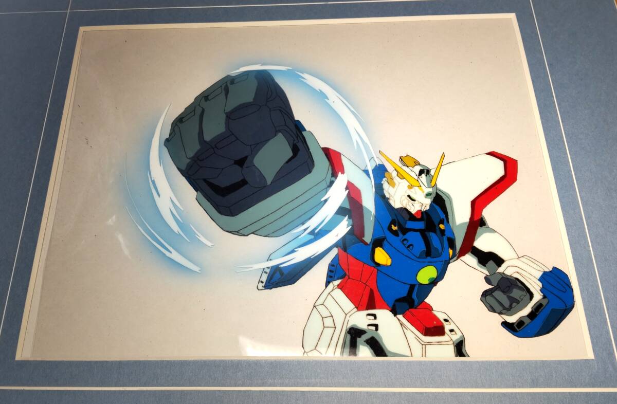 ◇ 額装セル画『機動武闘伝Gガンダム』シャイニングガンダム ◇ 額装セル画『機動武闘伝Gガンダム』シャイニングガンダム