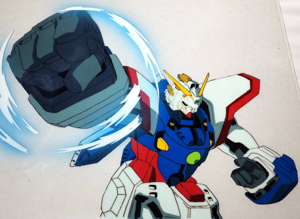 ◇ 額装セル画『機動武闘伝Gガンダム』シャイニングガンダム ◇ 額装セル画『機動武闘伝Gガンダム』シャイニングガンダム