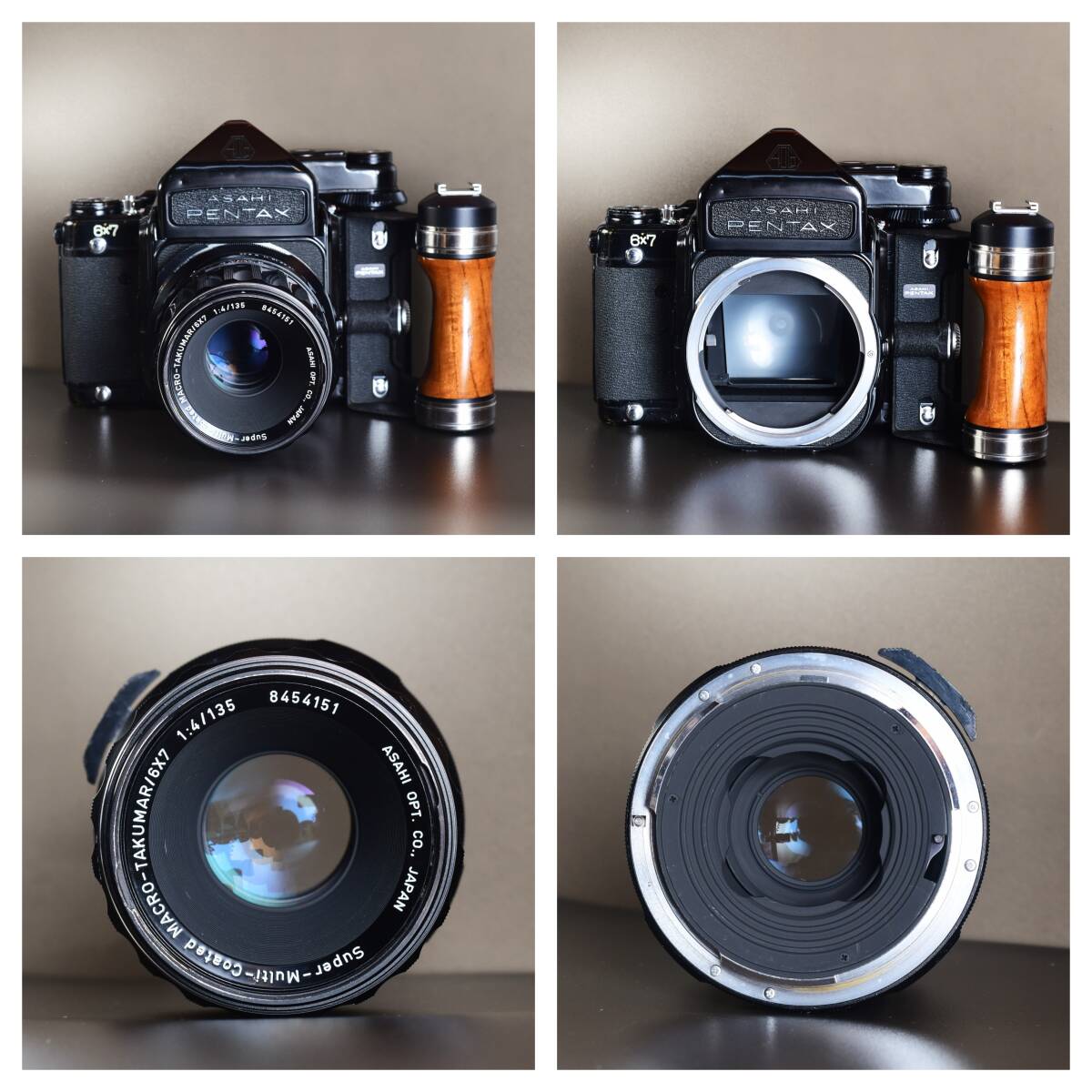 ウッドグリップセット!】PENTAX 67 TTL - 三葉堂寫眞機店 ウッドグリップセット!】PENTAX 67 TTL - 三葉堂寫眞機店