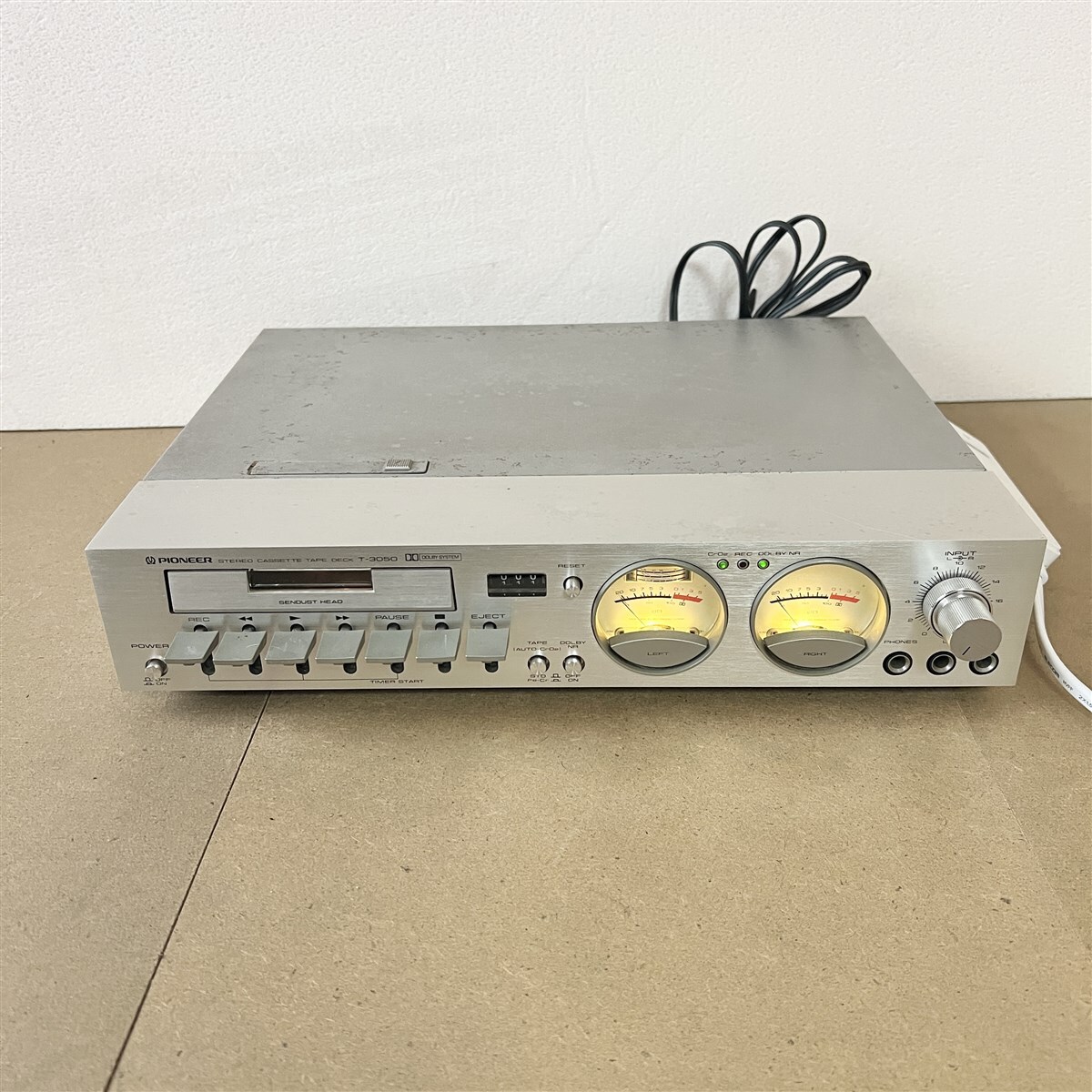 Pioneer パイオニア T-3050 カセットデッキ ジャンク Pioneer パイオニア T-3050 カセットデッキ ジャンク