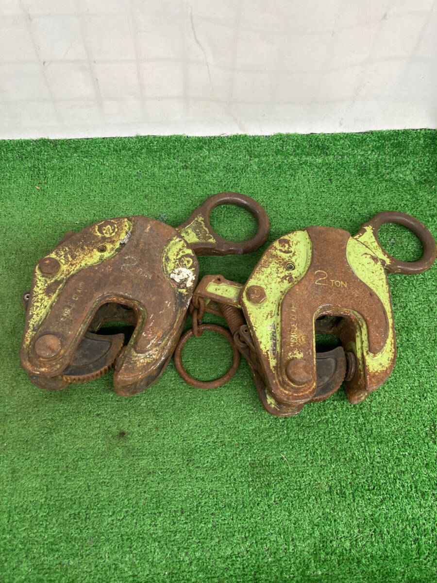 【中古品】イーグルクランプ 縦つり用軽量クランプ E-2ton 3-30 / IT926VX2UYC2