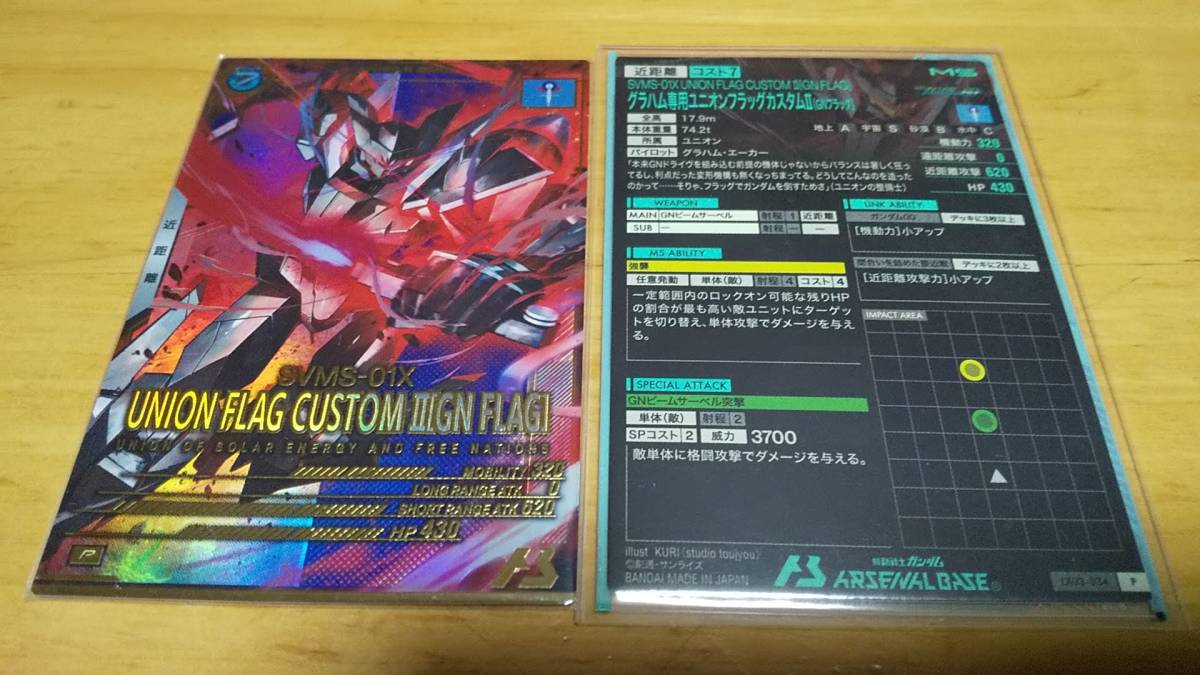 アーセナルベース LX03-034 グラハム専用ユニオンフラッグカスタムⅡ 近距離 コスト7