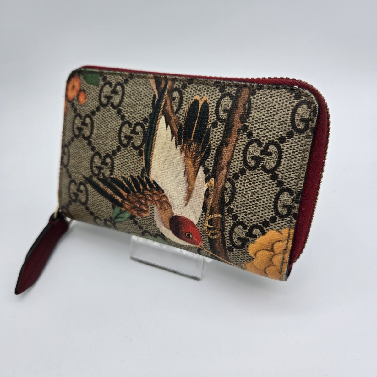 GUCCI グッチ コインケース 小銭入れ 財布 ティアン 鳥 GG GUCCI グッチ コインケース 小銭入れ 財布 ティアン 鳥 GG