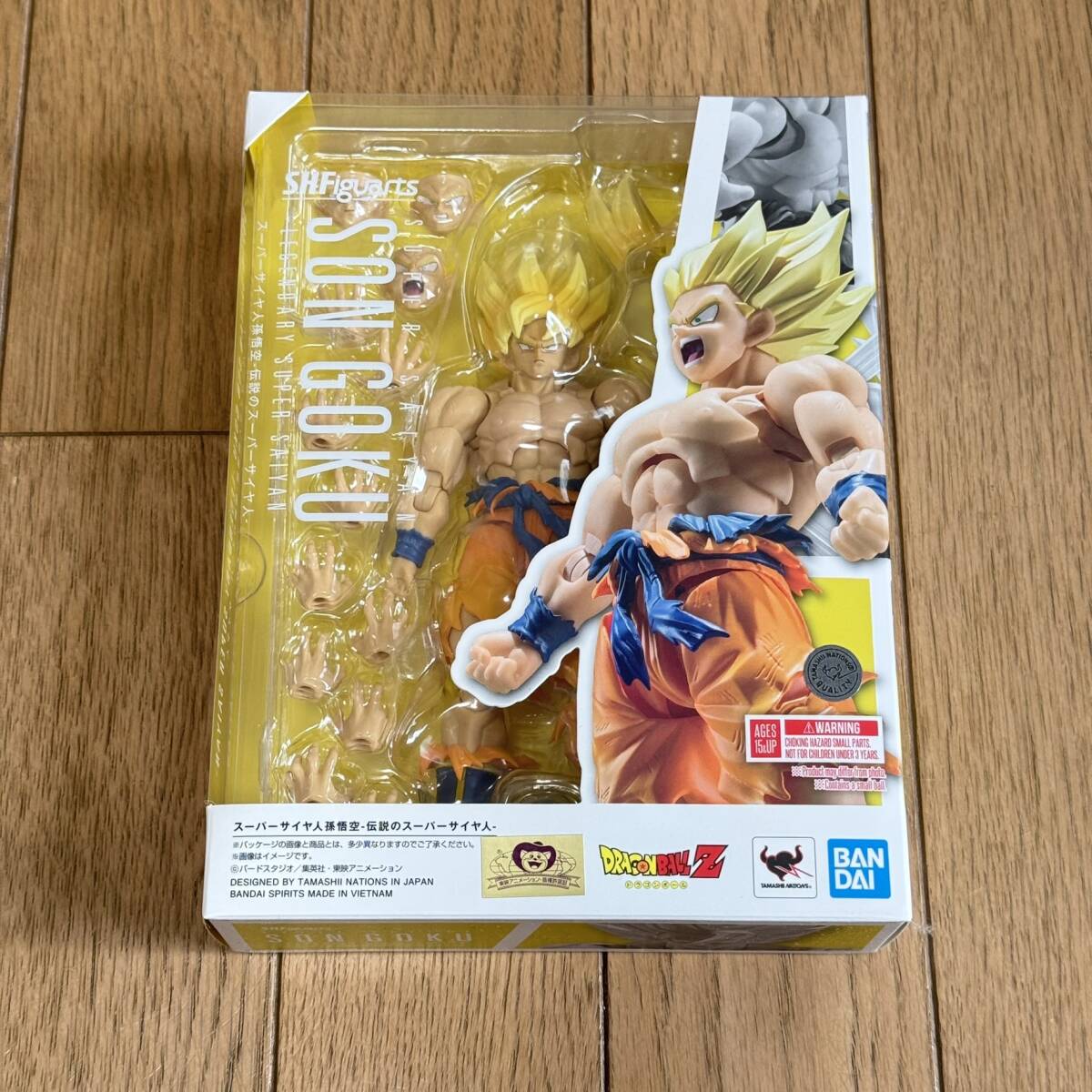 100%品質 新品未開封 S.H.フィギュアーツ ドラゴンボール スーパーサイヤ人孫悟空 -伝説のスーパーサイヤ人- S.H.Figuarts フィギュア BANDAI 孫悟空