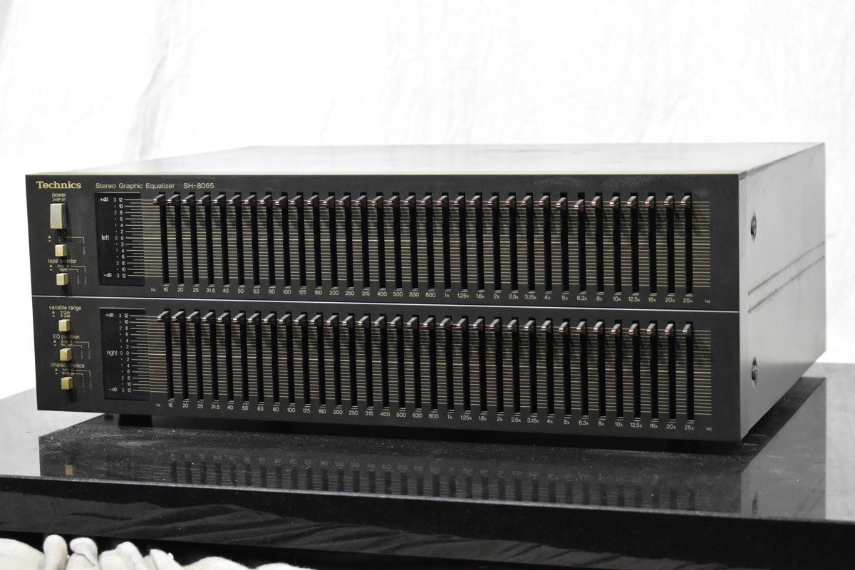 SH-8065 グラフィックイコライザー Technics SH-8065 Stereo Graphic Equalizer Used Japan 100V | eBay