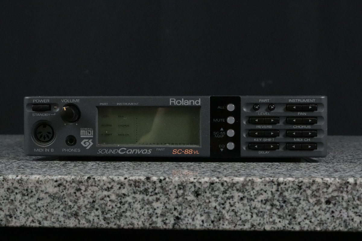 Roland SC-88VL Sound Canvas 音源モジュール Roland SC-88VL 取説付 MIDI音源モジュール サウンドモジュール