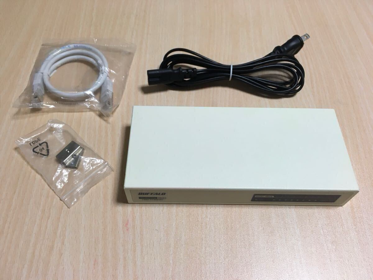 !_BUFFALO переключение ступица LSW3-TX-8NS/WH Switching HUB 100BASE-TX/10BASE-T 8 порт включая доставку 