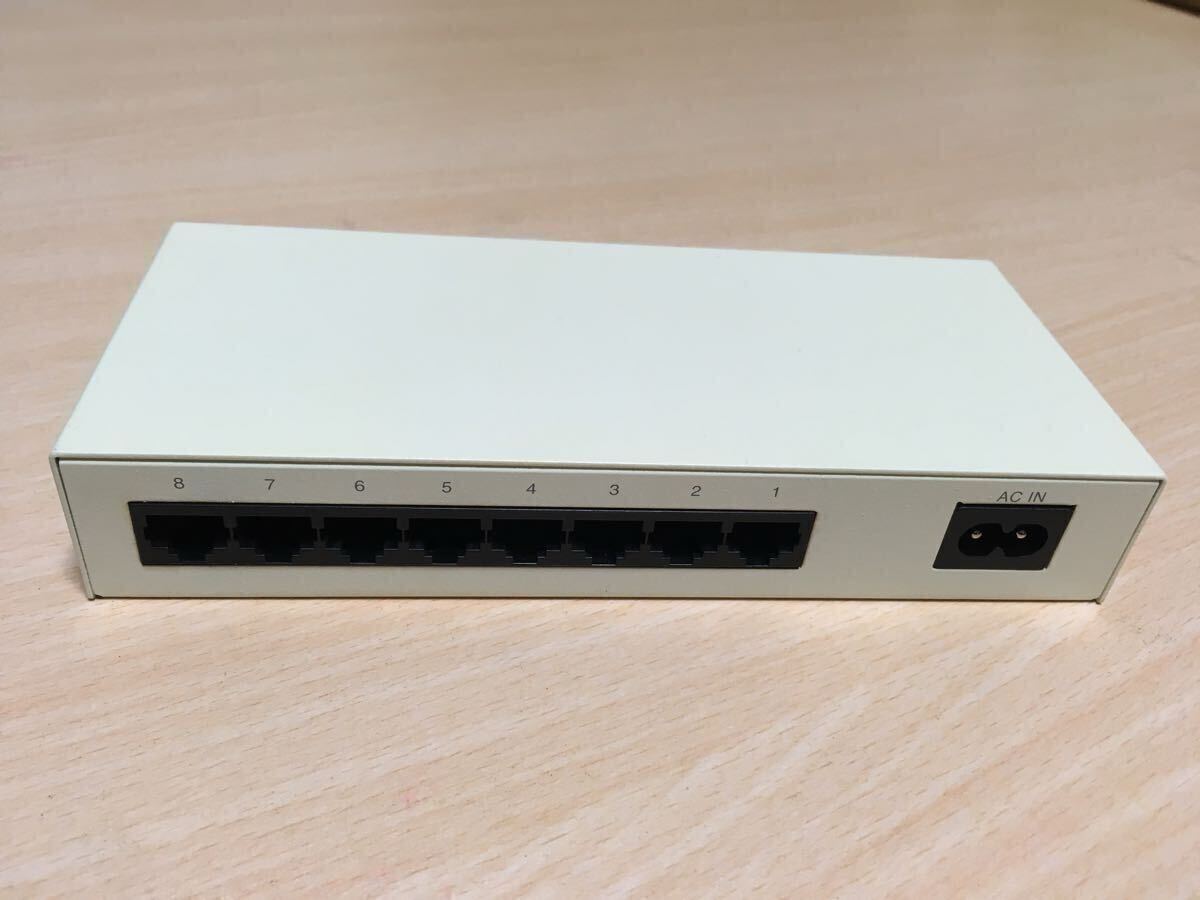 !_BUFFALO переключение ступица LSW3-TX-8NS/WH Switching HUB 100BASE-TX/10BASE-T 8 порт включая доставку 
