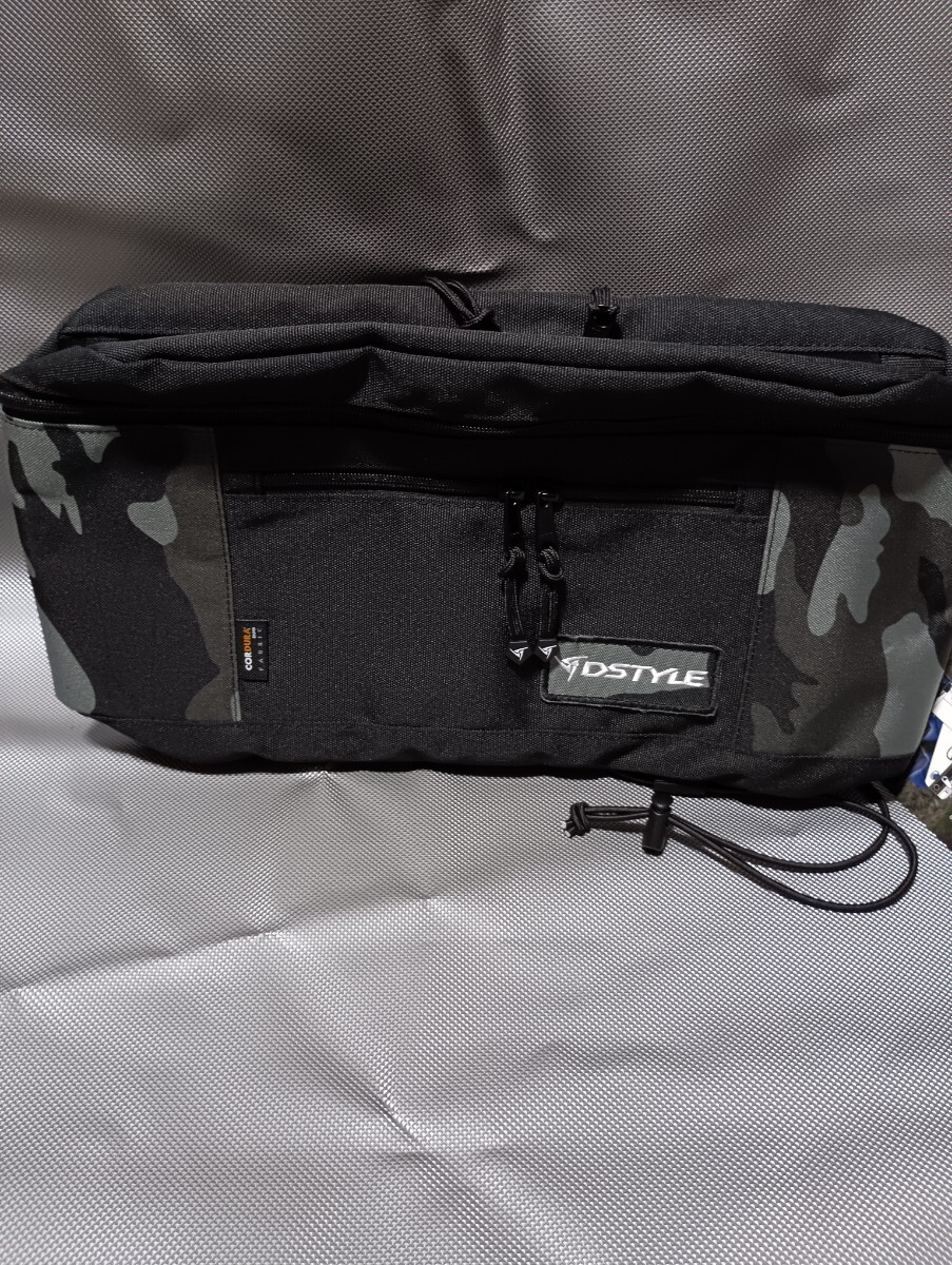 DSTYLE デイスタイル Sling Tackle Bag ver002 タックルバッグ Gray Camo/Black　黒色　グレイ　カモ　送料無料