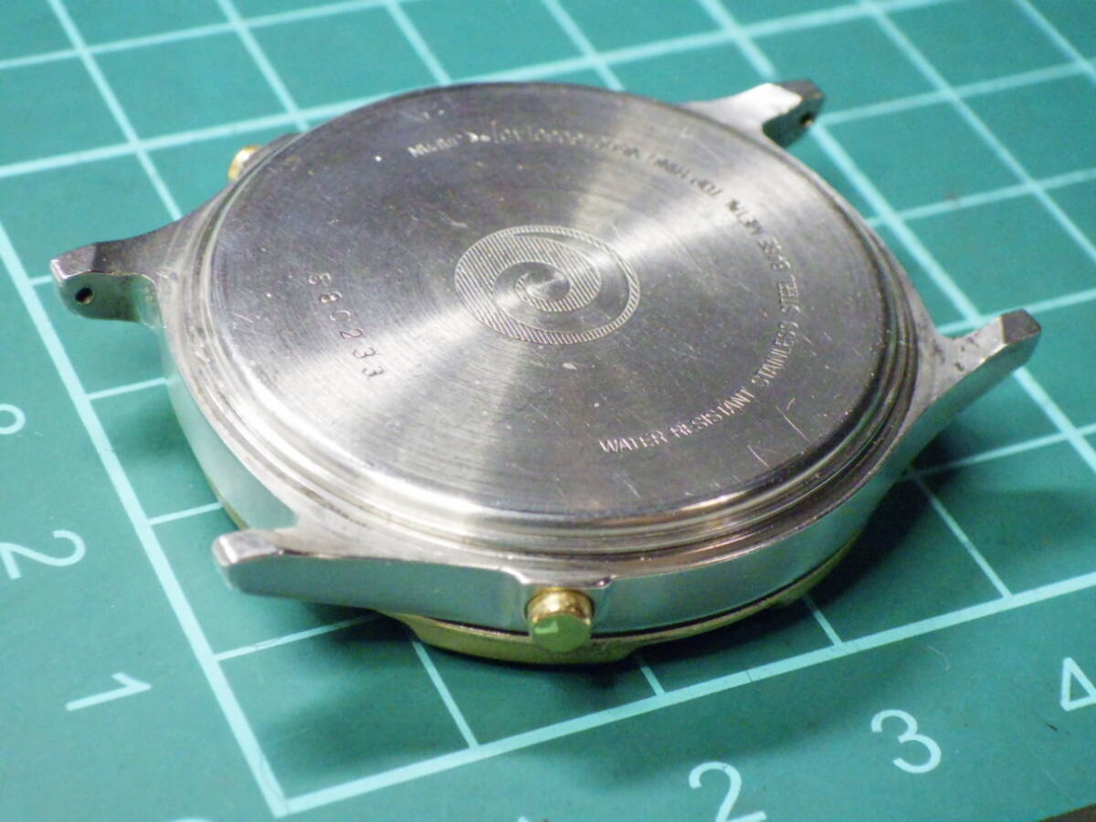 2501　ALBA　V600　アラーム　クロノグラフ　コンビ　ジャンク品
