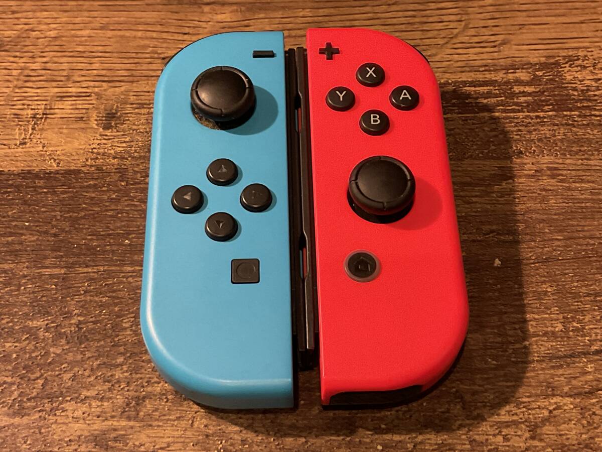 [ рабочее состояние подтверждено ] Nintendo Nintendo Switch Joy-Con Joy темно синий контроллер neon красный neon голубой 