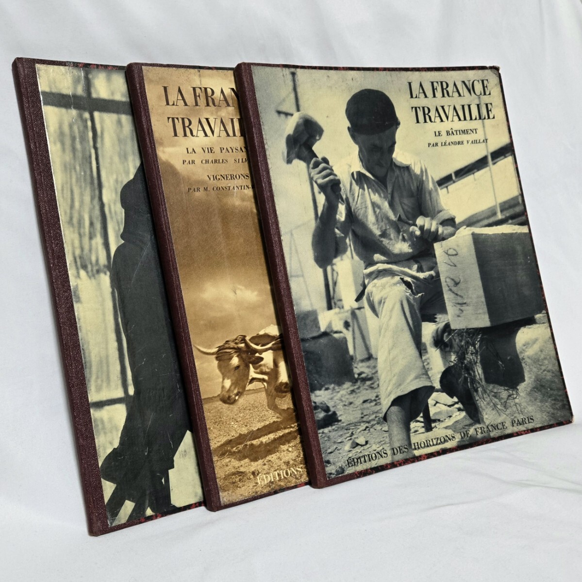 La France Travaille 30s フランス ヴィンテージ 古書 La France Travaille 30s フランス ヴィンテージ 古書