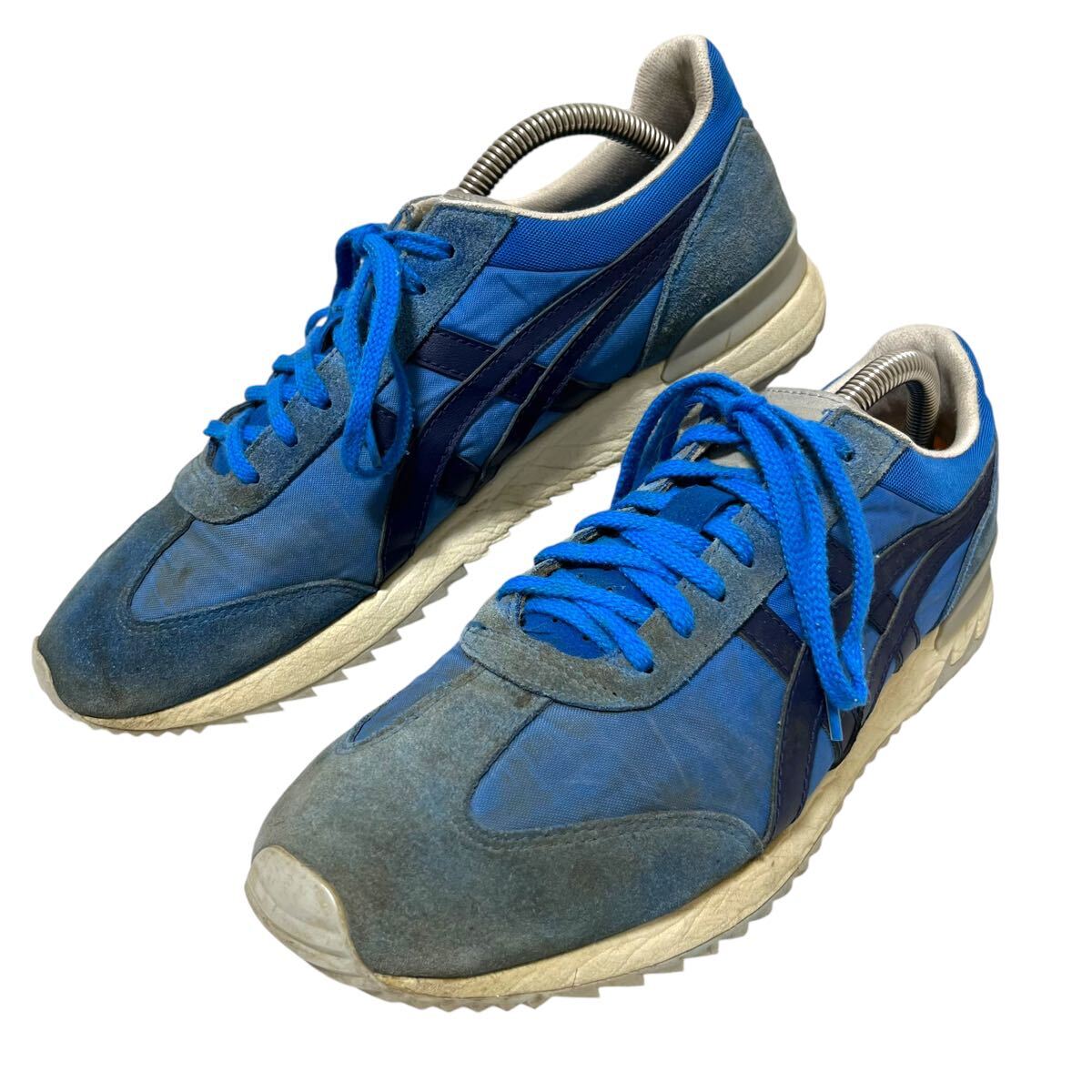 ※YM3 ONITSUKA TIGER California 78 EX オニツカタイガー カリフォルニア D800N スニーカー ブルー 27cm