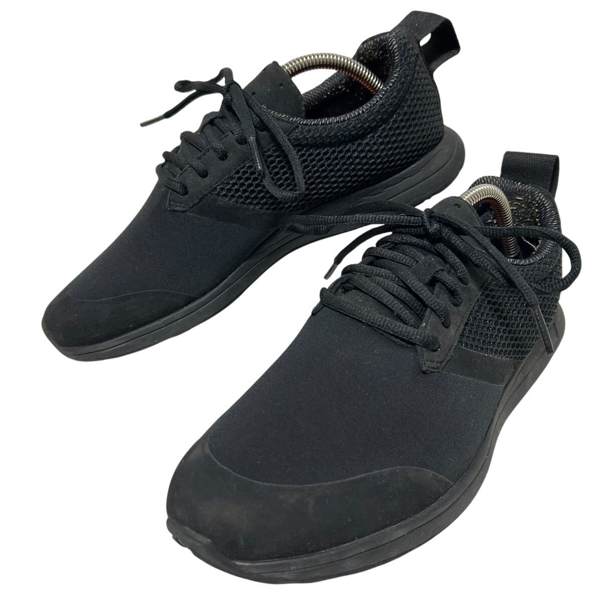 ※YM3 york athletics ローカットスニーカー ランニングシューズ ブラック ウィメンズ 26.5~27cm相当
