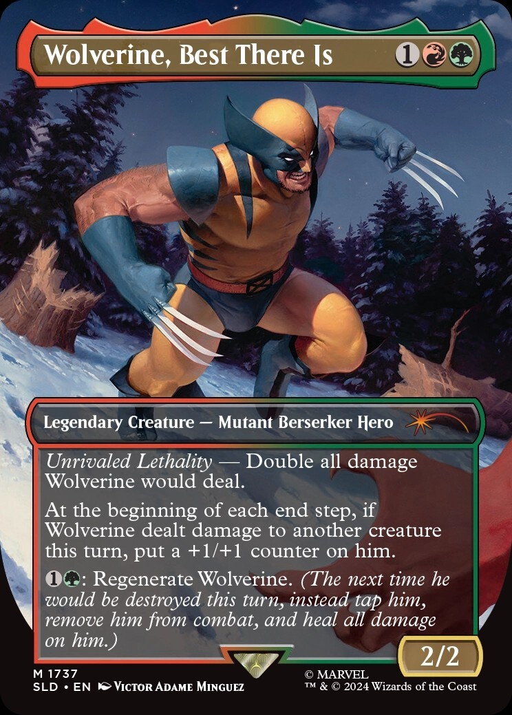 MTG シークレットレイヤー マーベル ウルヴァリン Yahoo!オークション - MTG シークレットレイヤー マーベル