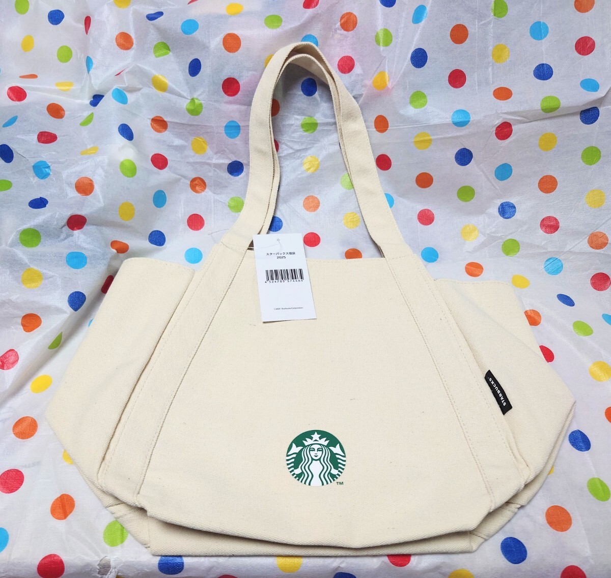 スターバックス 福袋2025/オリジナルトートバッグ/ STARBUCKS★3-1