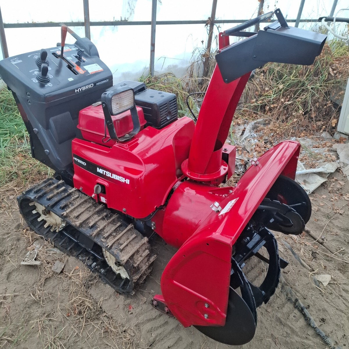 山形 MMS1180i ハイブリッド三菱除雪機 上下電動チルト i 山形 MMS1180i ハイブリッド三菱除雪機 上下電動チルト i