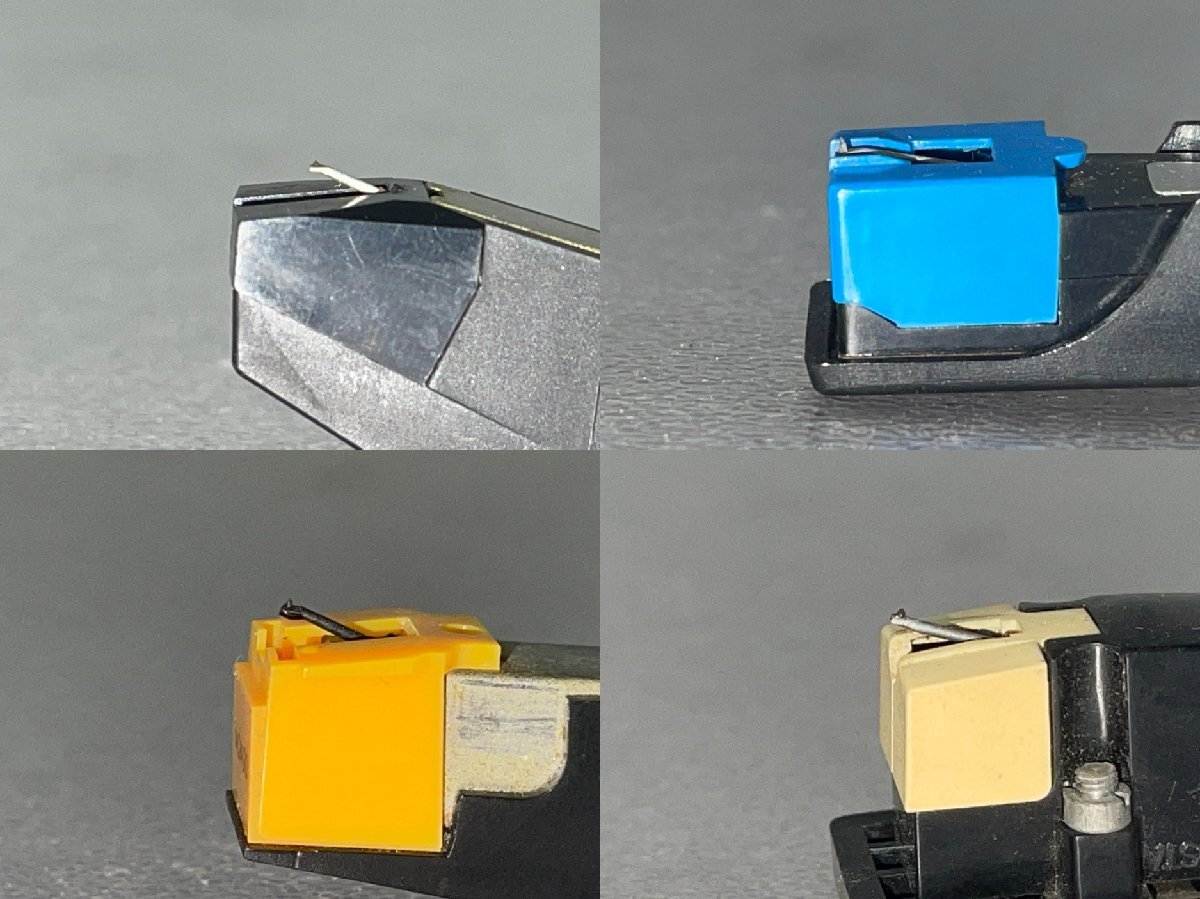  головка звукоснимателя игла имеется 13 шт продажа комплектом SHURE VN35HE GLANZ GMC-10E Ortofon CONCORDE STD AKAI DENON и т.п. [ утиль ]