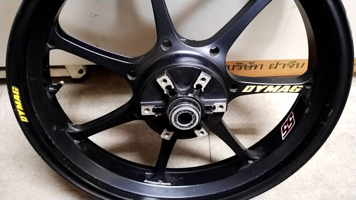 車種不明 ダイマグ UP7X FORGED アルミ 鍛造ホイール 3.50-17 6.00-17 GSX-R1000 ? GSX-S 1000 ? GSX1300R ? TL1000 ? 隼 ? ハヤブサ？