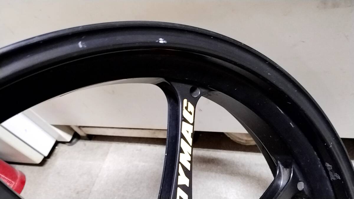 車種不明 ダイマグ UP7X FORGED アルミ 鍛造ホイール 3.50-17 6.00-17 GSX-R1000 ? GSX-S 1000 ? GSX1300R ? TL1000 ? 隼 ? ハヤブサ？