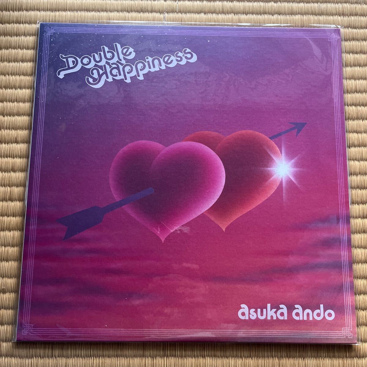 新品未開封 LP asuka ando/DOUBLE HAPPINESS レコード