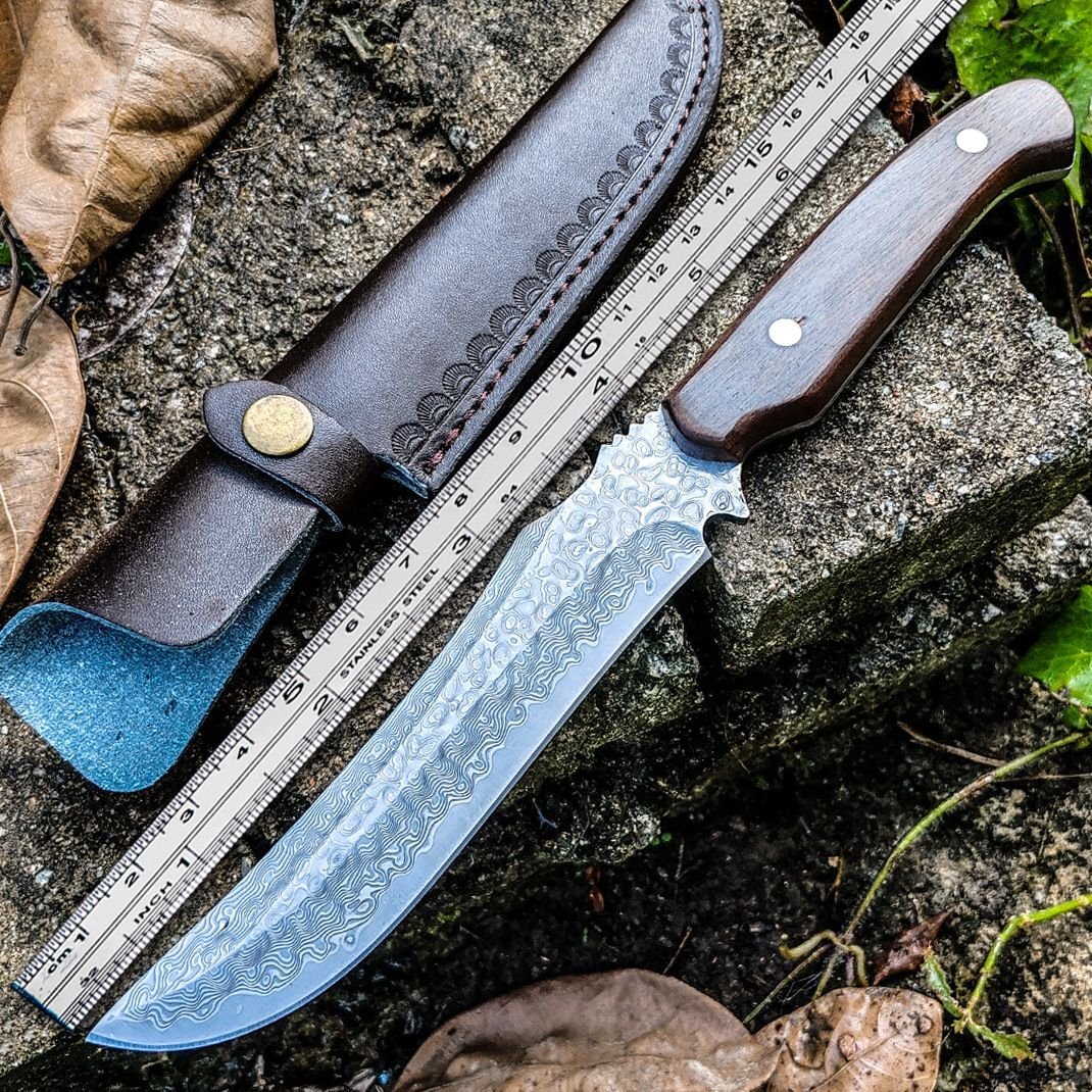 5Cr15Mov 高品質 サバイバルナイフ 刃厚3.4mm ハンティングナイフ キャンプ アウトドア 野営 携帯便利 防災 釣り