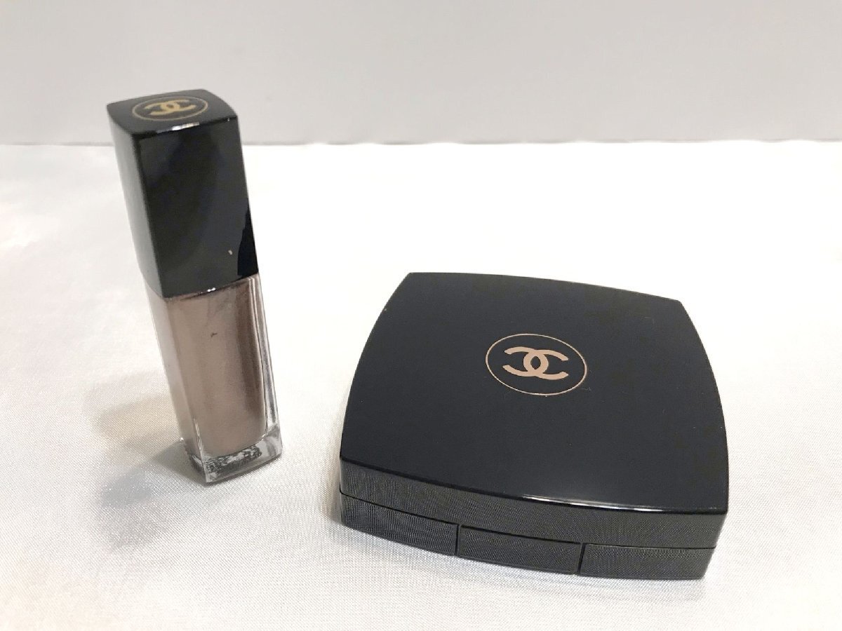 ■【YS-1】 CHANEL ■ ル リオン ドゥ シャネル フェイスパウダー オンブル プルミエール ラック #32 ■ 2點セット 【同梱可能商品】■D