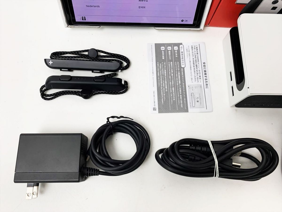 1円】任天堂 有機ELモデル Nintendo Switch 本体 セット 1円】任天堂 有機ELモデル Nintendo Switch 本体 セット