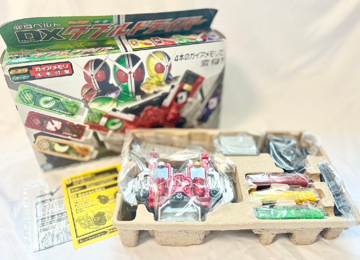 ■ 新品 開封品 BANDAI バンダイ デラックス DXダブルドライバー 変身ベルト ★