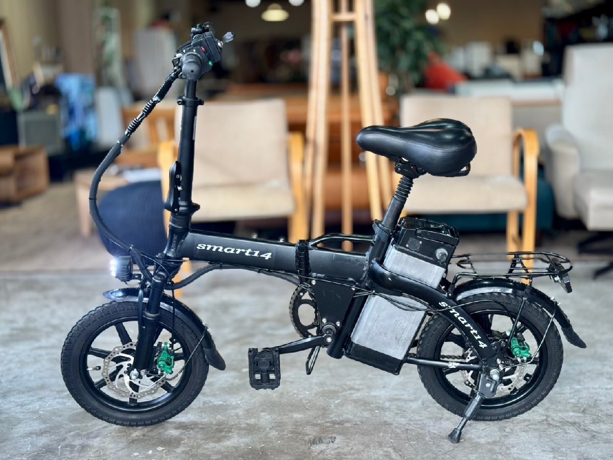 ☆動作OK! 充電OK! SMART14 折り畳み 電動バイク モペット ☆動作OK! 充電OK! SMART14 折り畳み 電動バイク モペット
