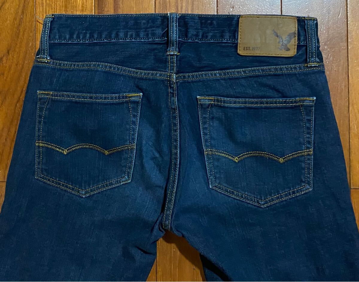 ■AMERICAN EAGLE OUTFITTERS■アメリカンイーグルのストレッチスキニーデニム(ジーンズ)■W29