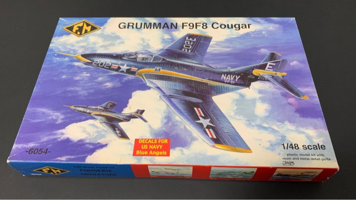 フォンドリーミニチュア グラマン F9F-8 クーガー 1/48 FONDERIE MINATURE 6054 GRUMMAN Cougar プラモデル スケールモデル ガレージキット_画像1
