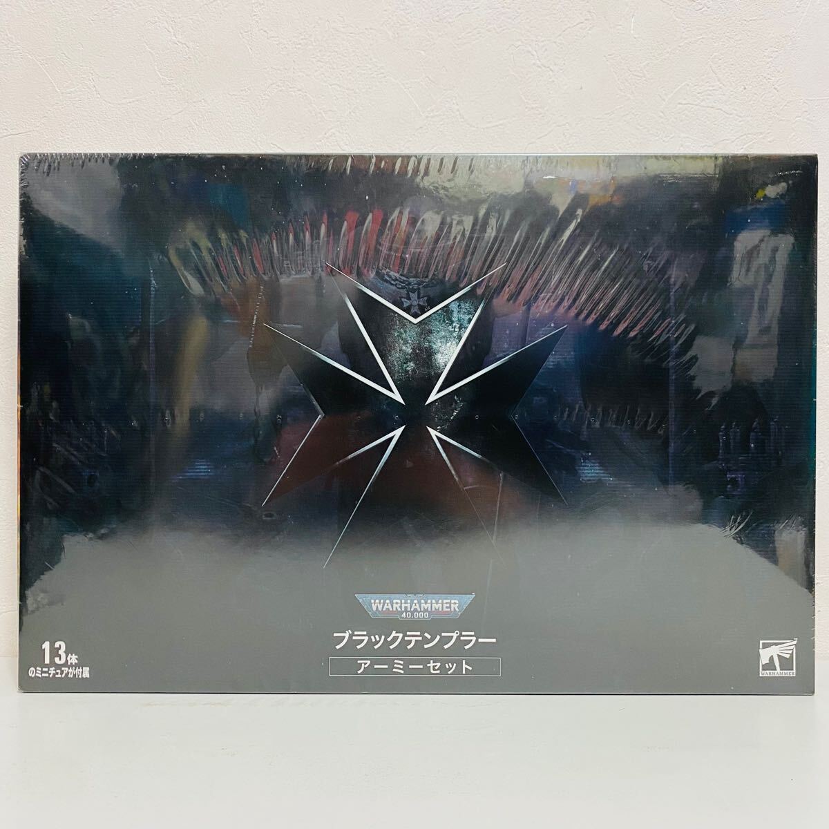 【未開封品】GAMES WORKSHOP ゲームズワークショップ WARHAMMER 40,000 ブラックテンプラー アーミーセット