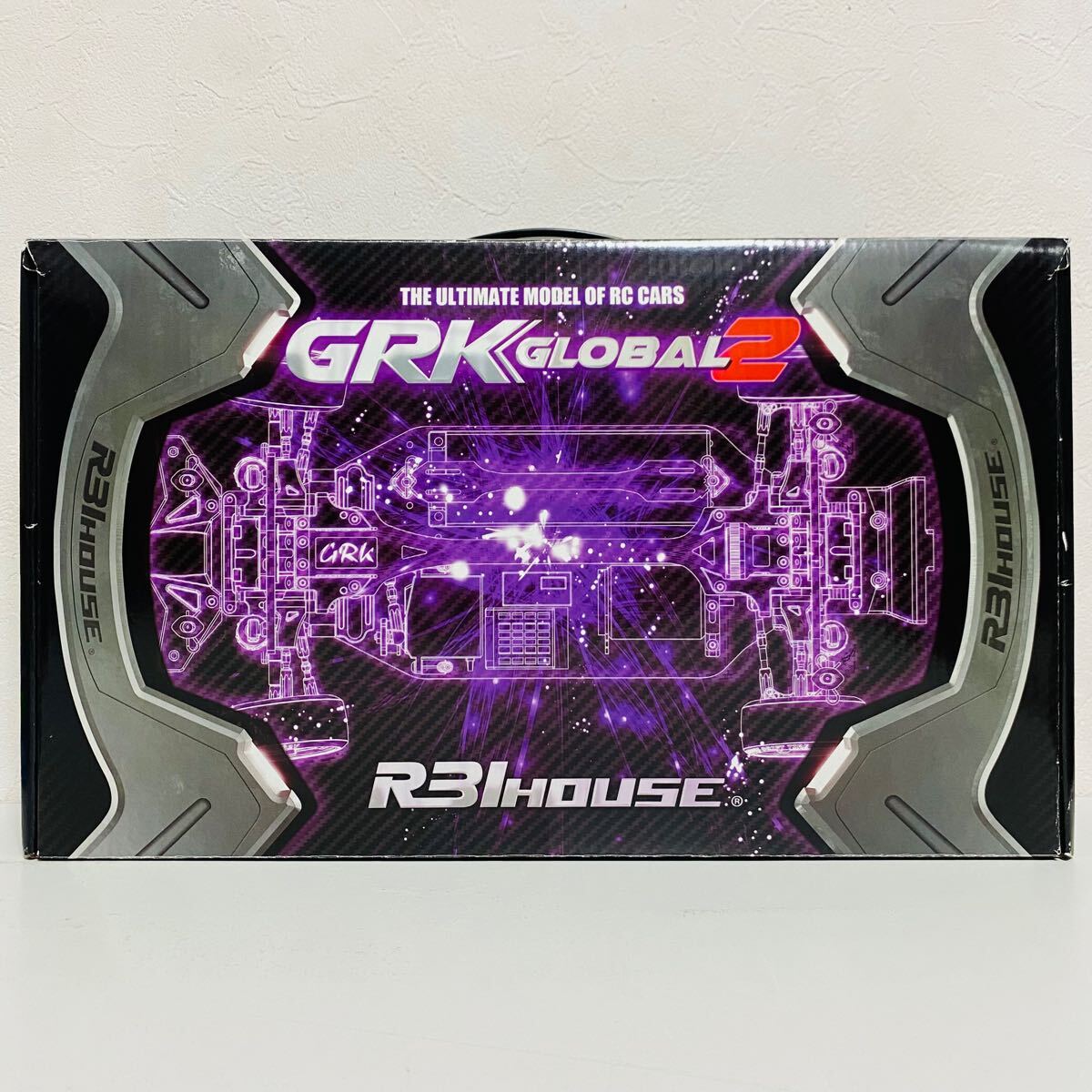 【現(xiàn)狀品】R31 HOUSE R31ハウス RCドリフト GRK GLOBAL2 未組立 シャーシ別物