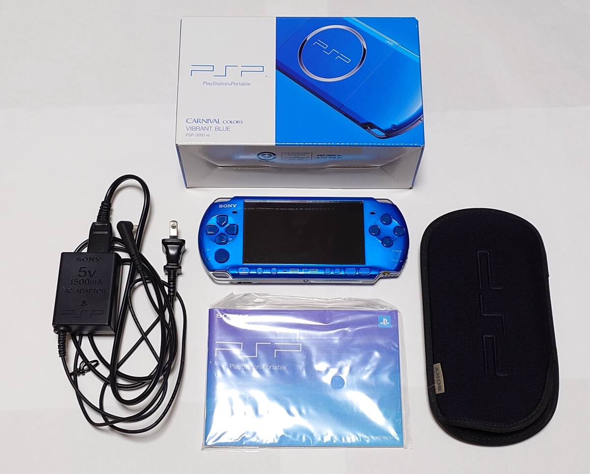 ☆美品! PSP-3000 VIBRANT BLUE + ソフトおまけ! 動作確認済み! PSP本体☆(PSP3000シリーズ)｜売買されたオークション情報、Yahoo!オークション(旧ヤフオク!)  の商品情報をアーカイブ公開 - オークファン（aucfan.com）